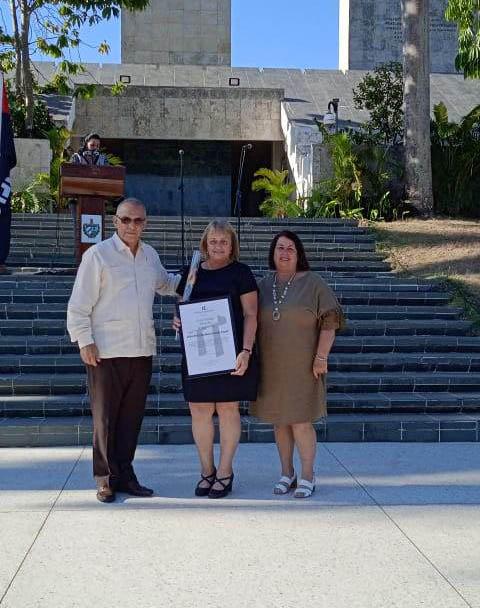Entrega de premio vida y obra de arquitectura