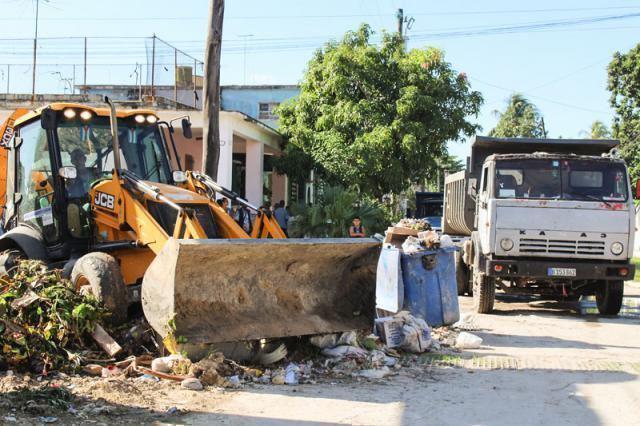 Saneamiento en La Habana