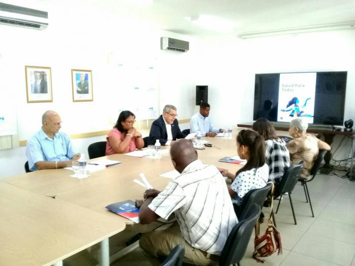 Representante en Cuba de la OPS y OMS