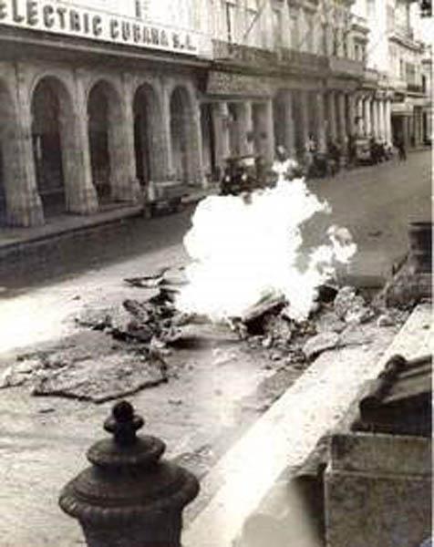Acciones de la huelga del 9 de abril de 1958 en La Habana