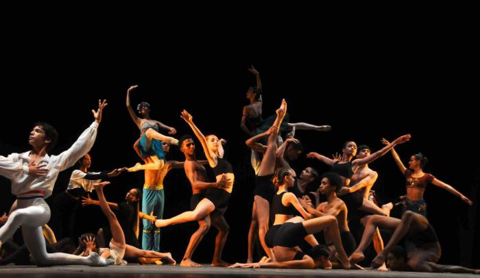 Bailarines de ballet