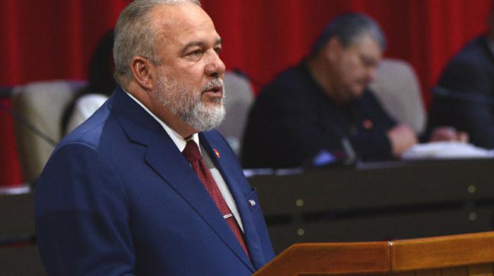 Primer ministro, Manuel Marrero