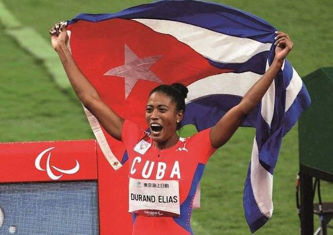 La multimedallista paralímpica Omara Durand 