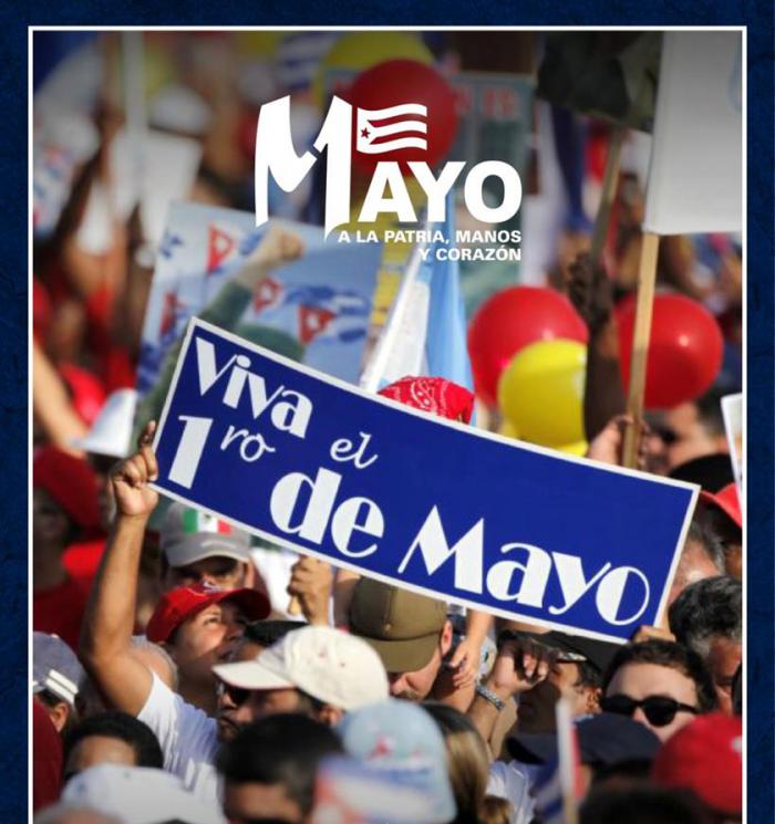 Cartel de Viva el primero de mayo
