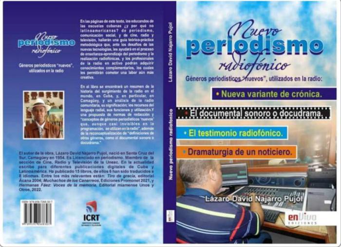 Portada y contraportada del libro