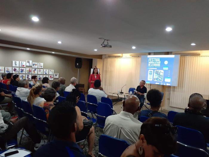 Participantes en el festival