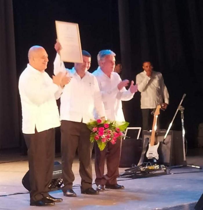 La Habana fue seleccionada como una de las cinco provincias destacadas por el buen trabajo desempeñado; Osmín Álvarez Bencomo, presidente de la Unión de Juristas de La Habana.