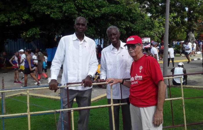 Carlos Gattorno, Roberto León Richard y Ruperto Herrera