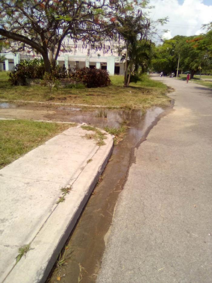 Vertimiento de agua