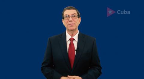 Canciller Bruno Rodríguez Parrilla