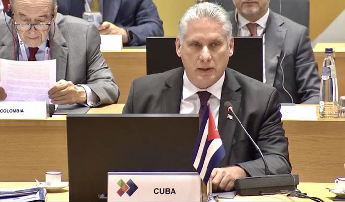 Díaz-Canel en Cumbre CELAC-UE