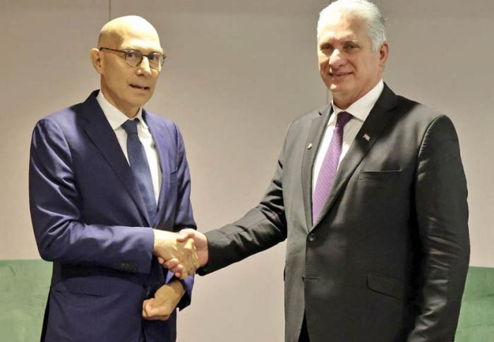 Se reúne Presidente cubano con Alto Comisionado de la ONU