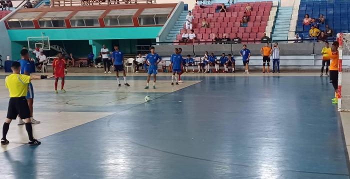 Jugadores en la Liga Nacional de Futsal