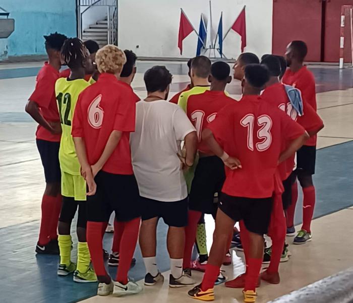 Jugadores de futsal