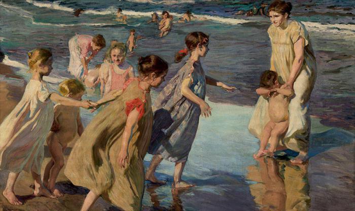 Verano de 1904, obra del pintor Sorolla