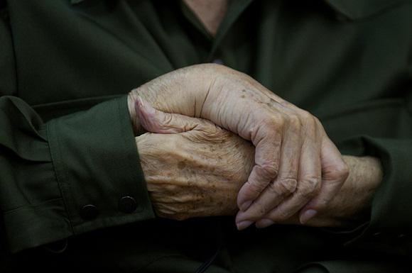 Las manos de Fidel, 2010. Foto de Roberto Chile