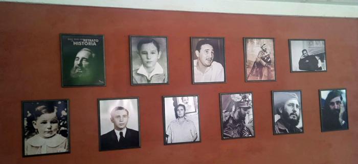 Colección de 22 fotografías sobre Fidel conforman la exposición Más que un Retrato la Historia, inaugurada en la Academia Naval Granma.