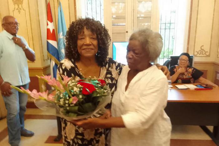 Cumpleaños de Nancy Morejón