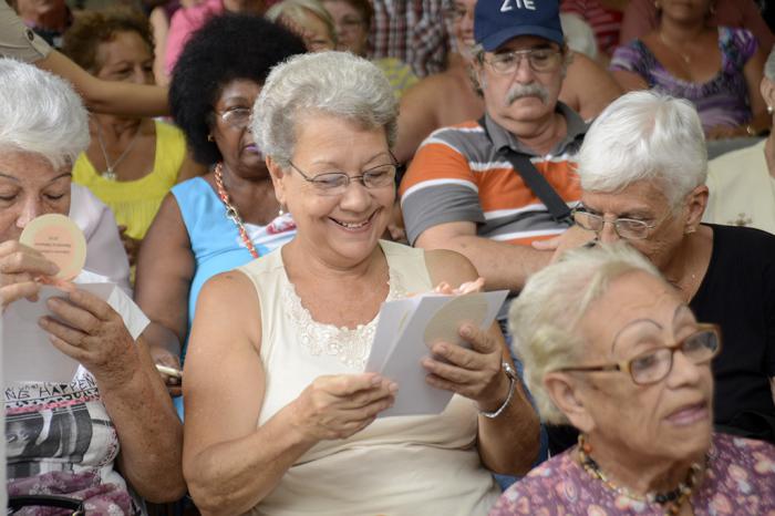 Adultos mayores en La Habana