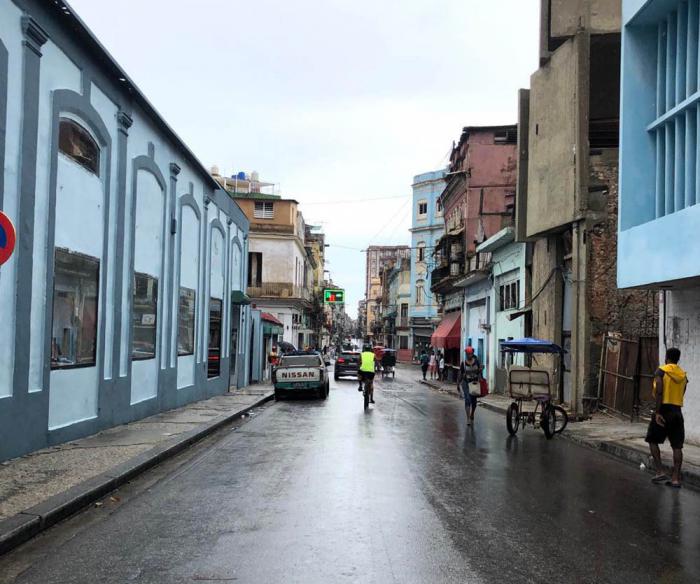 La Habana después del paso de Idalia