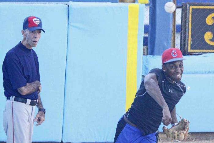 Andy Vargas junto a José Manuel Cortina