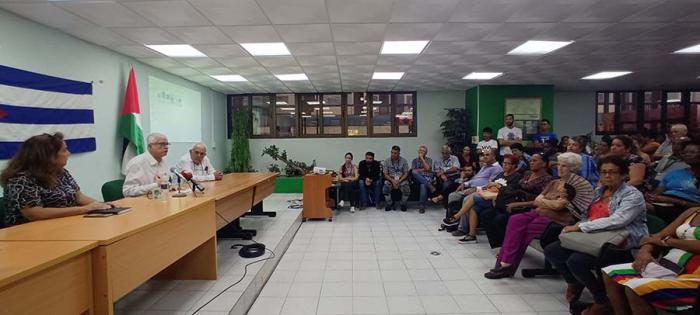 Solidaridad con Palestina desde el corazón de la Cujae
