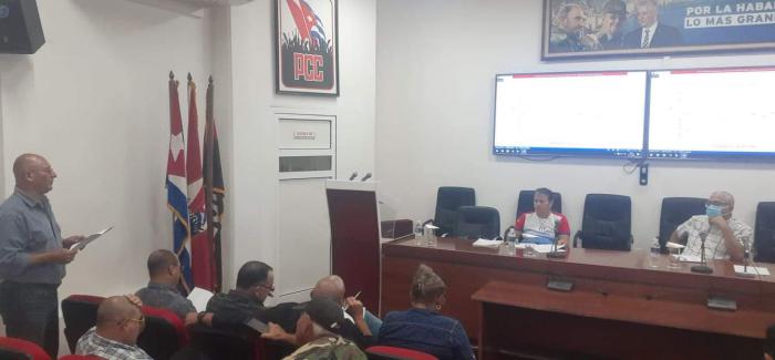 Participantes en la reunión