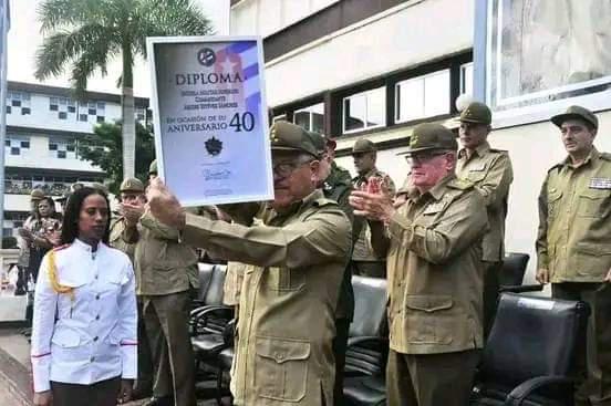 Aniversario 40 de Escuela Superior Militar Arides Estévez Sánchez 