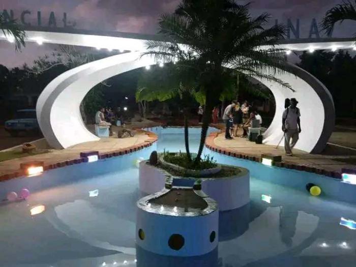 Arco del Reparto INAV en el Consejo Popular Wajay, reinaugurado en el contexto de las actividades por el 504 aniversario de la fundación de La Habana.