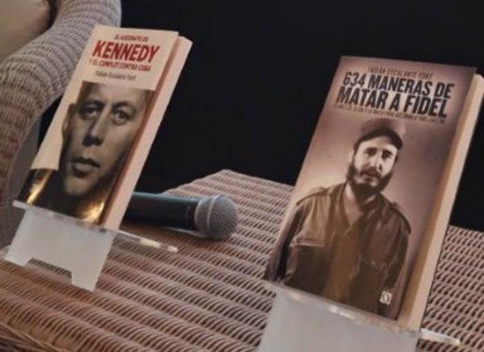 Presentan en Cuba libro sobre atentados contra Fidel Castro