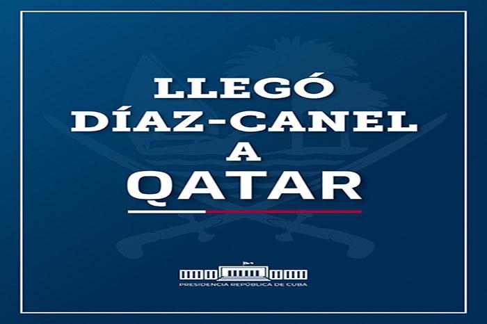 Visita de Díaz-Canel a Catar