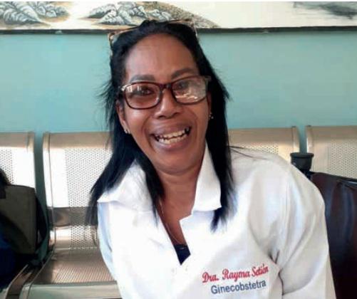 doctora Rayma Setién, ginecobstetra