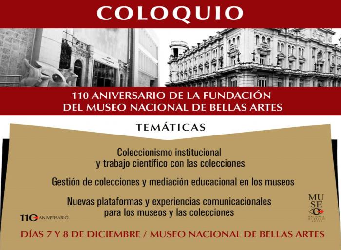 Coloquio Museo Nacional de Bellas Artes