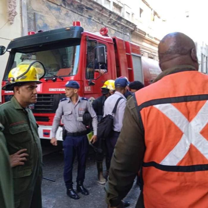 Incendio en Centro Habana 
