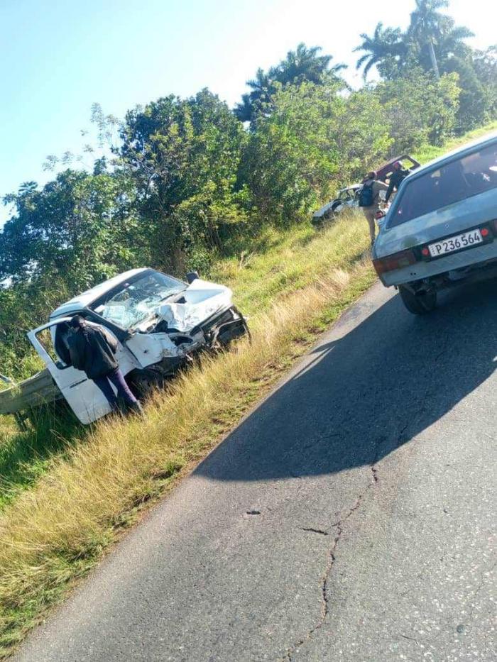 Accidente de tránsito en Limonar, Matanzas