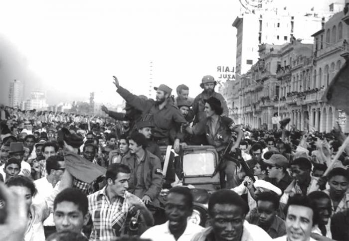 Entrada de Fidel a La Habana