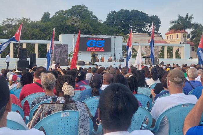 Participantes en el acto