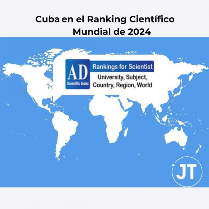 Expertos e instituciones cubanas en Ranking Mundial de Científicos