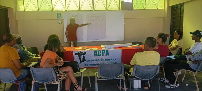 Participantes en el taller de ACPA