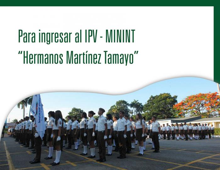 Instituto Preuniversitario Vocacional del MININT