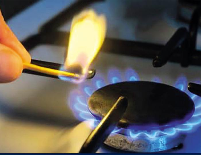 Cocina de gas 