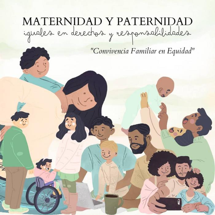 Cartel de Maternidad y Paternidad responsable
