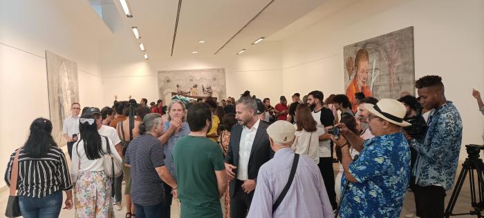 Muestra del pintor cubano Enrique Martínez Celaya en MNBA