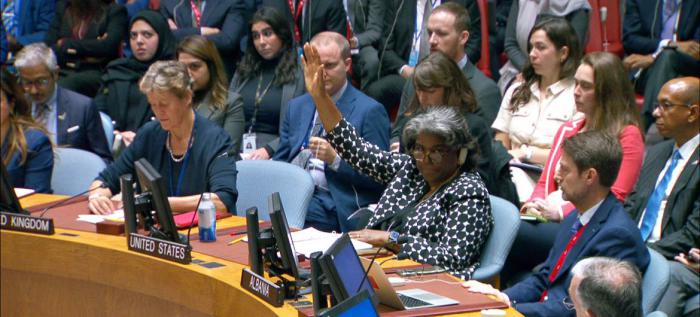 Veto de Estados Unidos en Consejo de Seguridad de la ONU