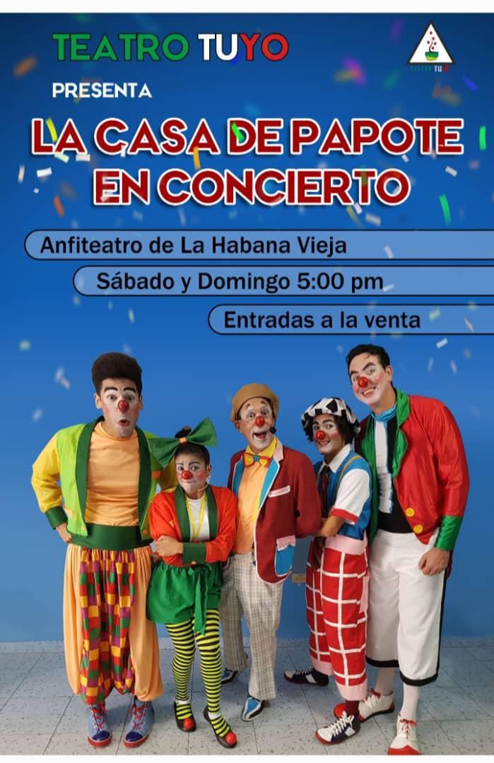 La casa de Papote en concierto