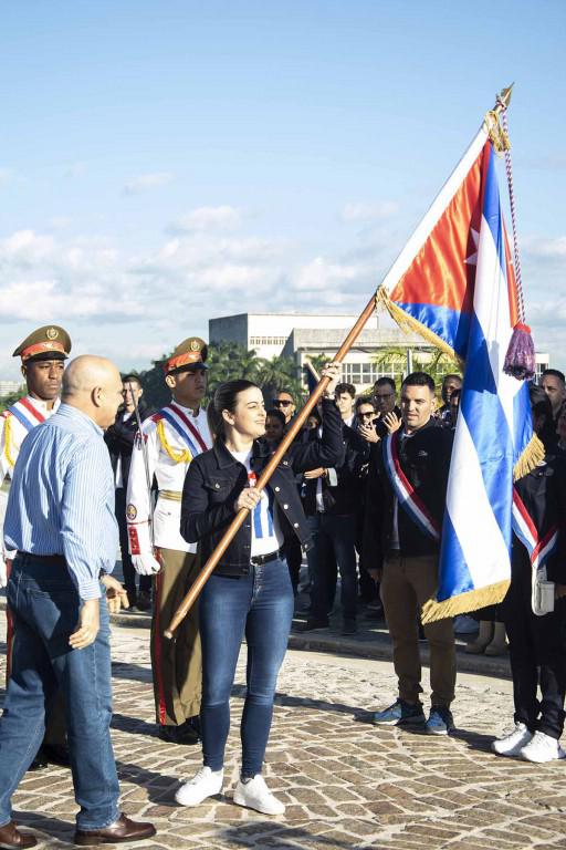 Delegación cubana que participará en Festival Mundial de la Juventud en Rusia 
