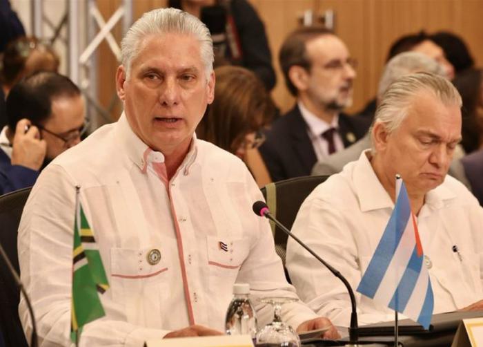 Miguel Díaz-Canel en Cumbre CELAC