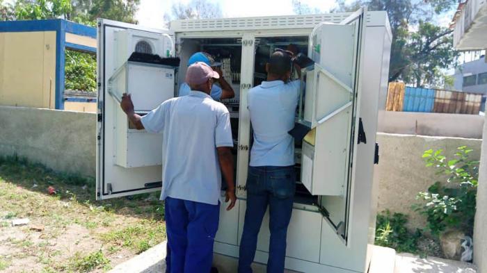 Labores para solucionar afectaciones en telefonía fija