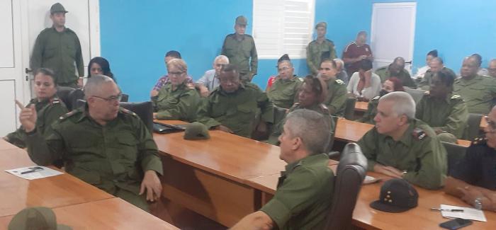 Torres Iribar realto la importancia estratégica de la ZD en la defensa del país.