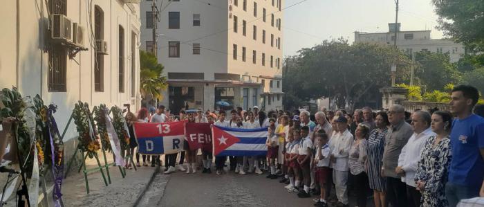 Rinden tributo en La Habana a mártires del Directorio Revolucionario